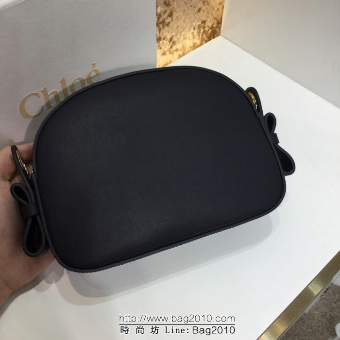 Chloe克洛伊 迷你Signature 駿馬刺繡圖案 鉚釘裝飾 小牛皮手袋 1805  ypk1046